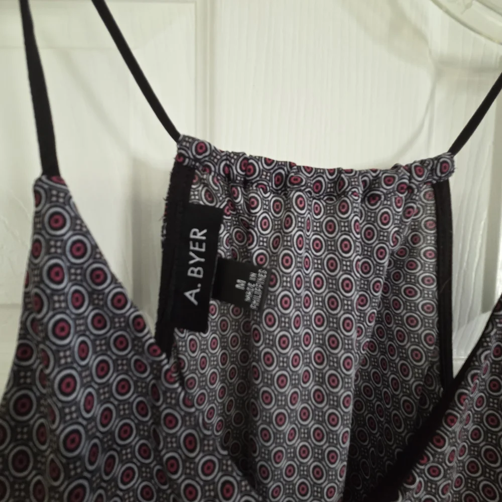 A. Byer Purple Medium Printed Floral-Hem Cami - Picture 3 of 7